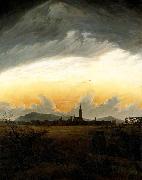 Caspar David Friedrich Neubrandenburg oil painting artist